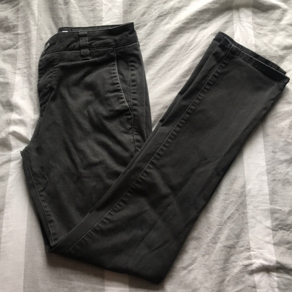 Gray Slim Straight RSQ Chinos